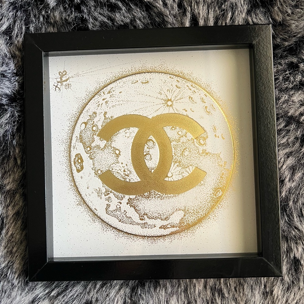 CHANEL Black and White Wall Art